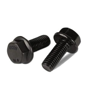8.8 Grade Flange Bolt - Black FinISh (DIN 6921)