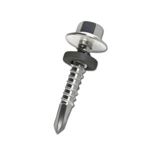 Hex Flange Head Self Drilling Screws - With Washer - Ruspert