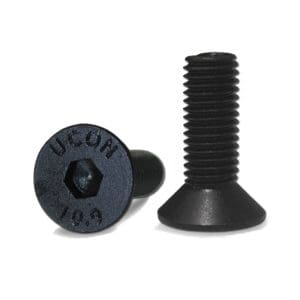 Countersunk Socket Head Cap Screws - DIN7991 (Grade 10.9)