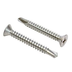 Csk / Flat Head Self Drilling Screw - Wzp