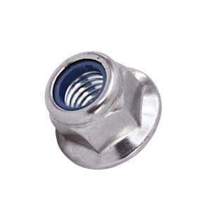 Flange Nylock - DIN 6926 - White Zinc Plated (Wzp)